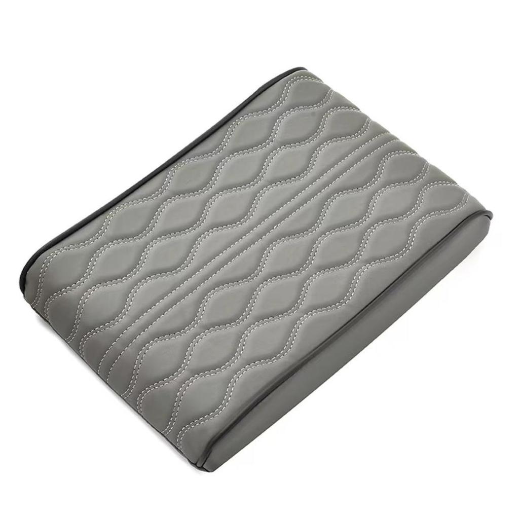 Universal Memory Foam Leather Car Armrest Pad - Heightening Central Cover Pillow