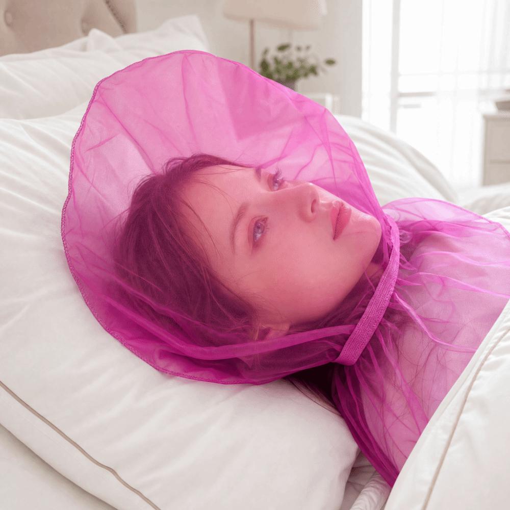 Wear-resistant Sleeping Head Cover Anti-willow Catkin Face Mask  Outdoor Protection