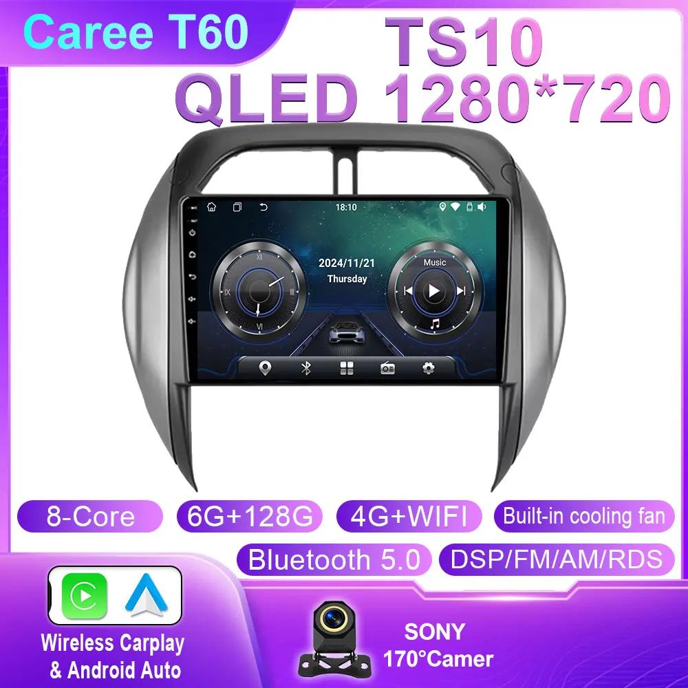 Android Auto For Toyota RAV4 RAV 4 2003 2004 2005 Car Radio Multimedia Video Player Stereo Navigation GPS 5G WIFI BT No 2din DVD