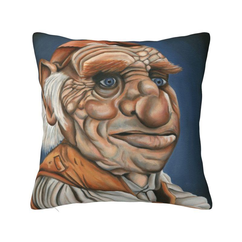 Custom Labyrinths Jareth Pillow Case Bedroom Decoration Cute Fantasy Film Cushion Decoration Salon Square Pillowcase