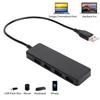 Hub HighSpeed USB3.0 Splitter Laptop 4Port UltraThin Expansion Portable Blue Light