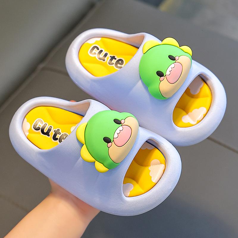 Girls' Summer Princess Cartoon Non-slip Indoor Sandals – Cute Soft Sole Toddler Shower Slippers