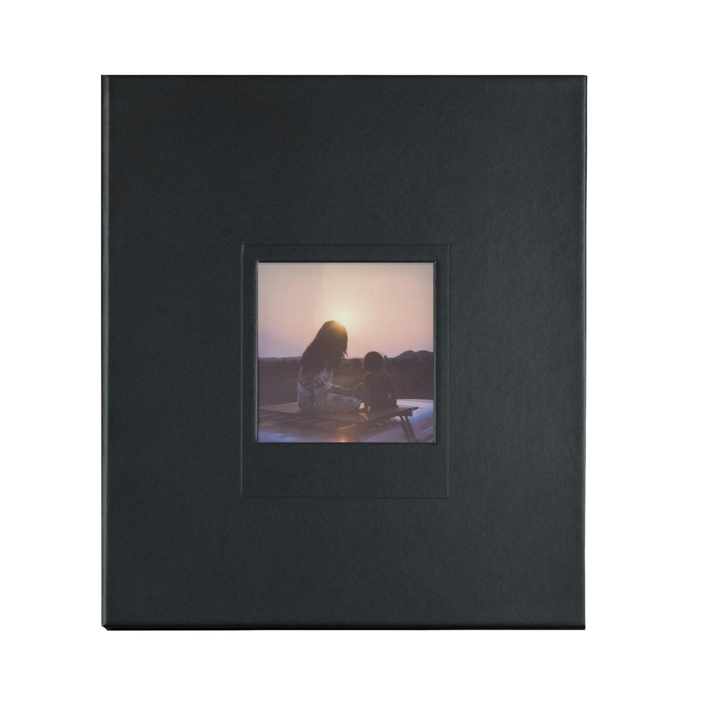 Photo Album Polaroid Black Large Size 160 Photos 8.4 X 9.6 Inches