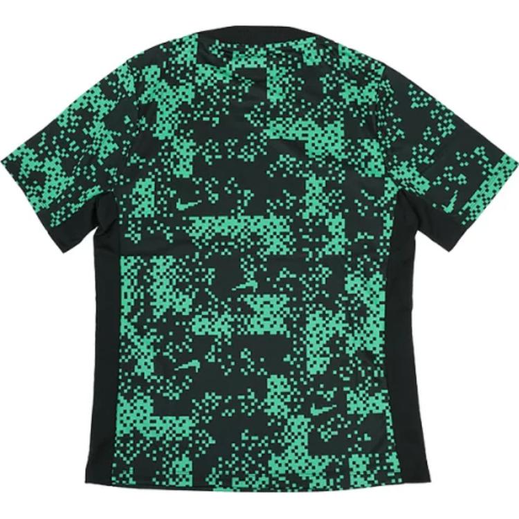 Nike Graphic Print Slim Fit Crew Neck Short Sleeve T-Shirt Men Tops Green FN2412-324