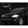 1:32 Scale Model X Alloy Diecast Toy Car, Pull Back Vehicle Door Opening with Sound and Light for Kids Adults Gift Collection