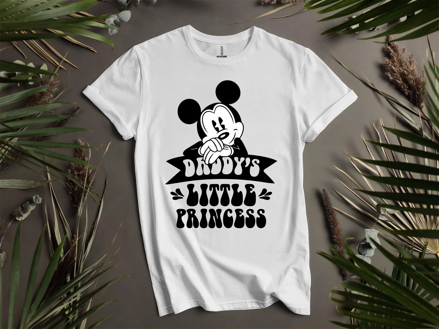 Daddy s Little Princess T-Shirt Mens Womens Tees Top T Shirt Mens Womens Tees Top Men Women Unisex Tshirt L84 S