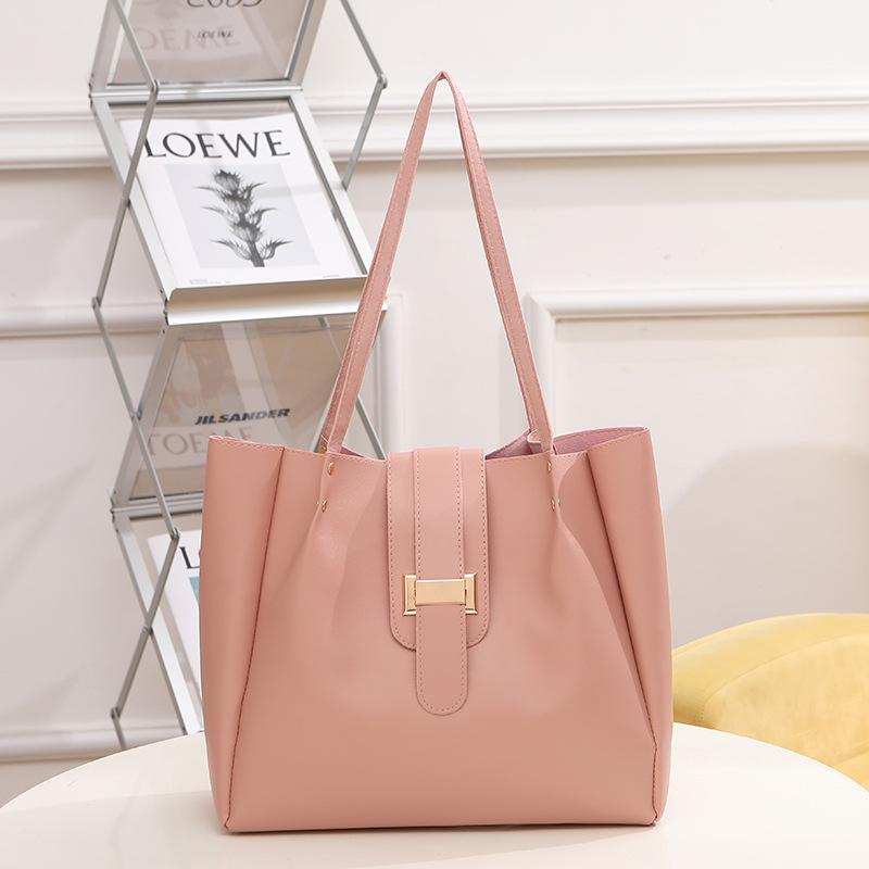 Women's bag new fashionable and simple tote bag women's shopping bag one shoulder handbag women's bag