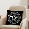 CIAs logo Personalized Pillow Cover Kids Bedroom Wild Party Decor Pillowcase kid Birthday shower Gift