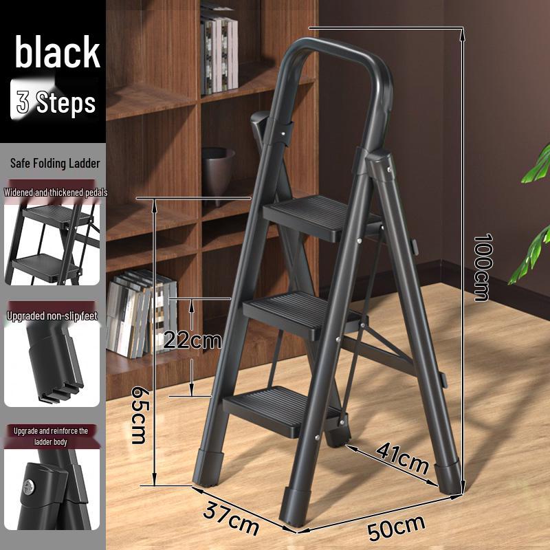 Multifunctional Telescopic Folding A-Frame Ladder – Portable, Lightweight & Indoor Use