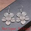 Mandala Pattern Drop Earrings Dangle Drop Earrings For Women Jewelry Making Wholesale