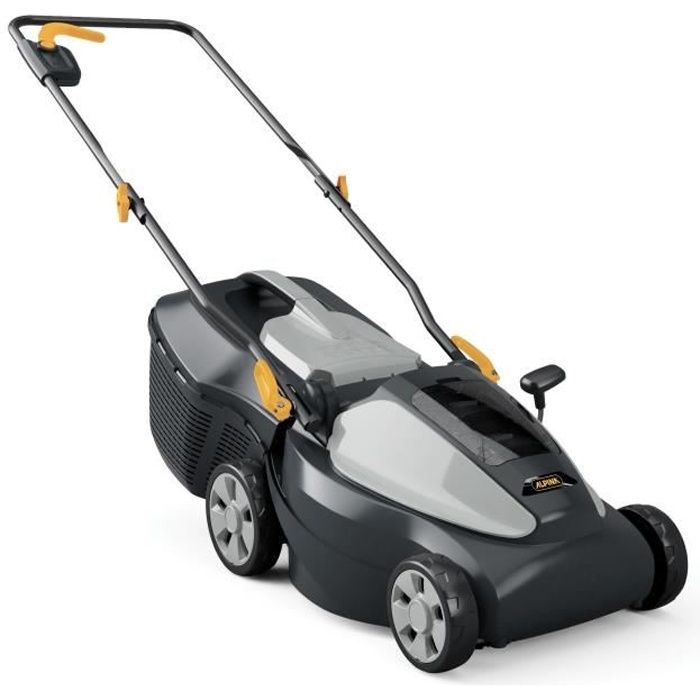 Tondeuse À Batterie - ALPINA AL1 3420 - Largeur 34 Cm - 2 Batteries 20V / 2 Ah