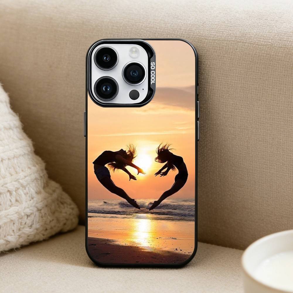 GYM Girl Gymnastic  Phone Case For iPhone 16,15,14,13,12,17,Pro,MAX Black Matte Shockproof Cover