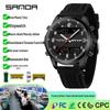 SAND Men's Multifunction Outdoor Sports Watch - 50M Waterproof, Luminous, with Snooze and Countdown Timer