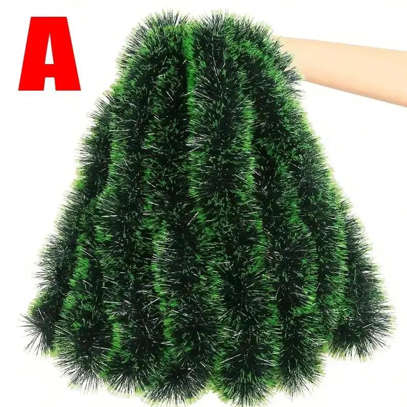 Weihnachten Lametta Bänder Grün Cane Band Girlande Weihnachtsbaum Hängen Pendent Kranz Ornament Home Party Decor Supplies Großhandel