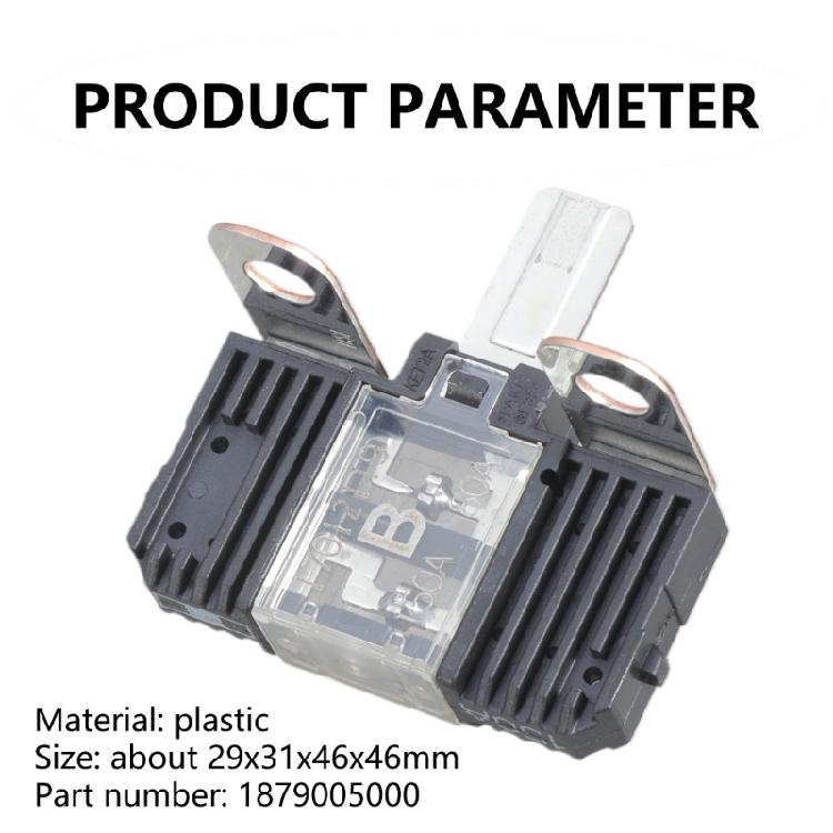easy installs Fuses Box Car Fuses Block Vehicle Circuit Maintenance 1879005000 Easy Fuses Replacements Car Spare for IX25