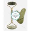 Jade Roller And Set- 100% Natural Jade Face Massager Stones For Face, Eyes, Neck, Body For Anti Aging, Relieve F