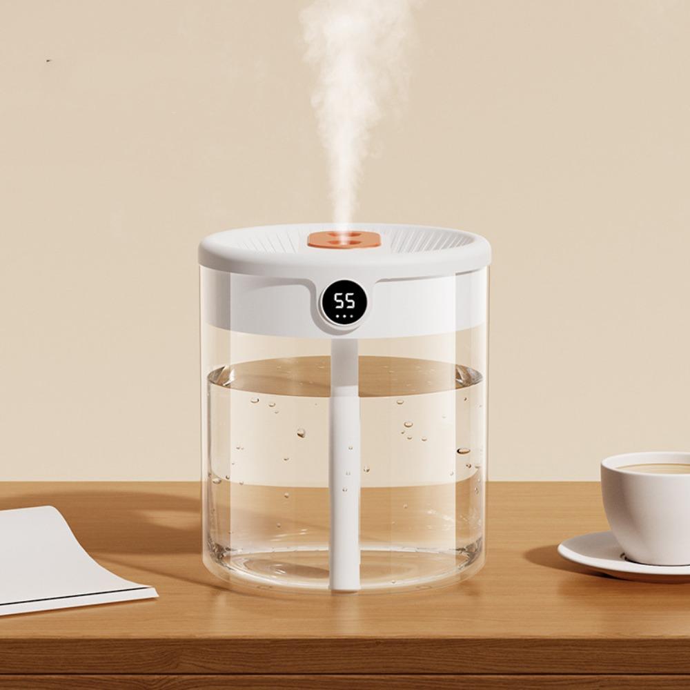 2L Air Humidifier Silent Operation Aromatherapy Machine Smart LED Humidifier  Desktop