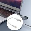 USB to 3.5mm Auditory Charging Cable 3.5mm Male Connection For Car Speakers Laptops And Mobile Devices