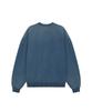 Matile Vtg Washed Half Zip Sweatshirt / Navy