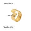 Stainless Steel Retro Heart-shaped Ring - An Elegant and Exclusive Finger Ring Made of Titanium Steel, A Great Accessory for Your Hands.