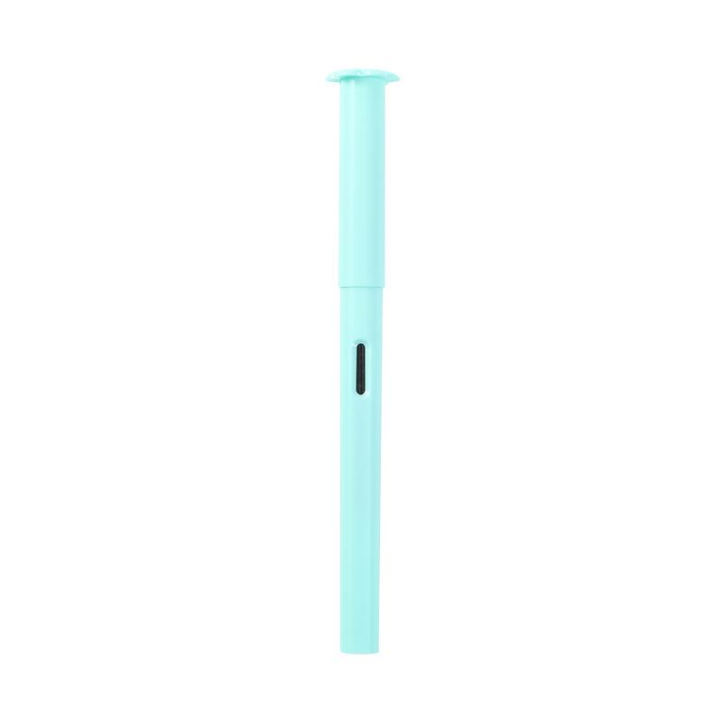 Macaron Color Primary School Students' Positive Posture Writing Pen Can Be Replaced With Ink Bag Ef Bright Tip 0.38Mm Pen