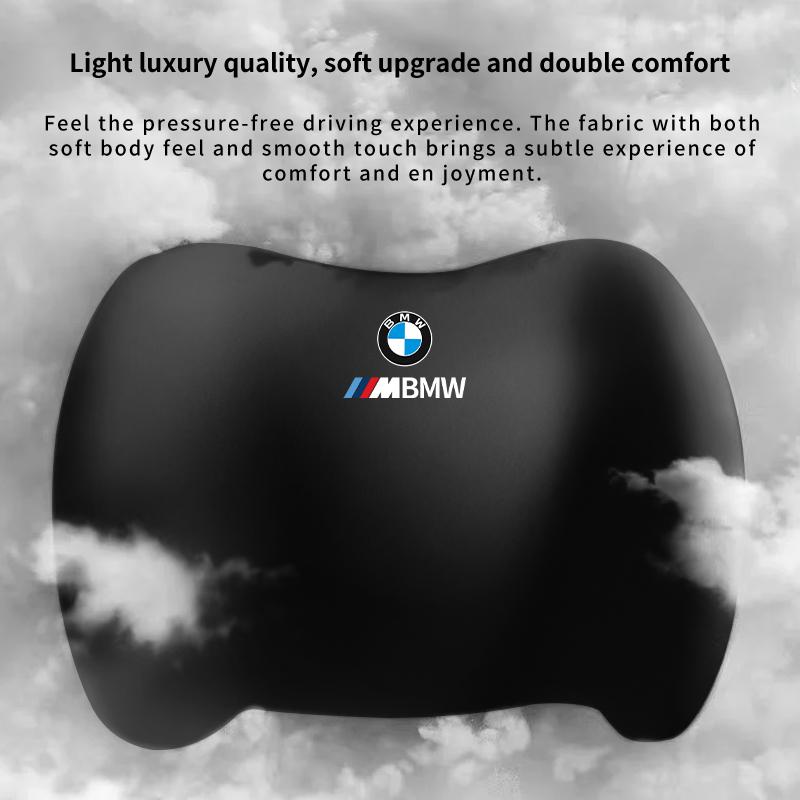 2025 Hot Car Memory Foamn Back Cushion For BMW X3 X5 M5 M3 E46 E90 E60 F10 F30 G30 E70 G20 Seat Headrest and Lumbar Support Acce