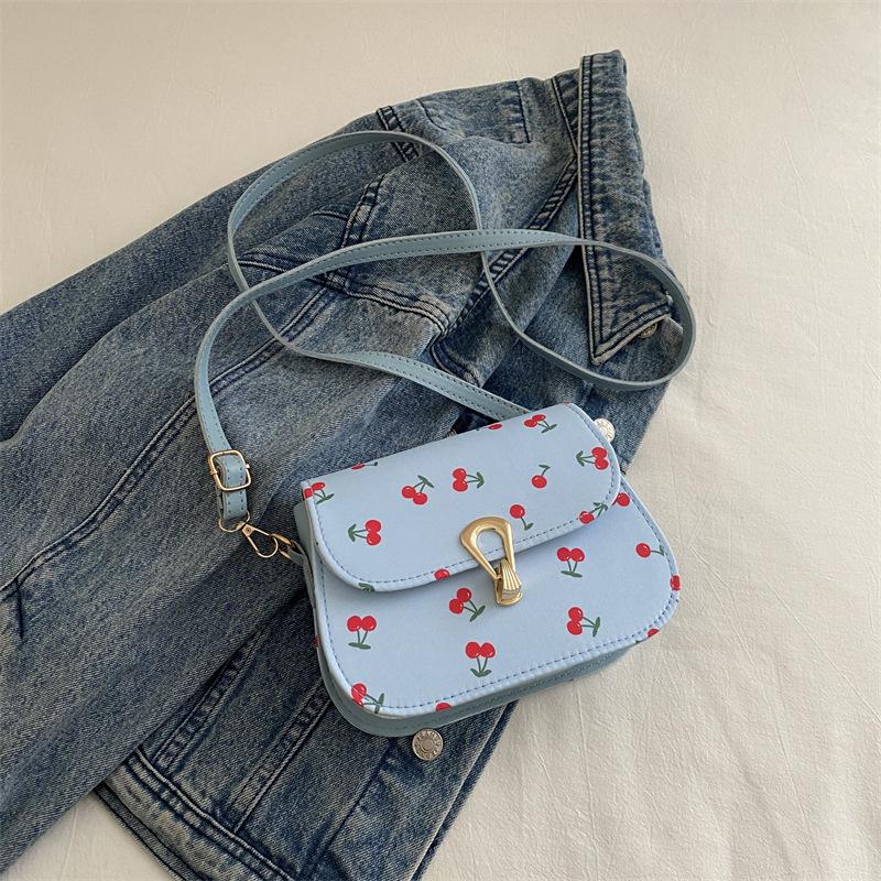 

Модна жіноча сумка, жіноча особистість 2024, нова модна та красива повсякденна сумка-месенджер, невелика квадратна сумка в іноземному стилі, нішева конструкція синій