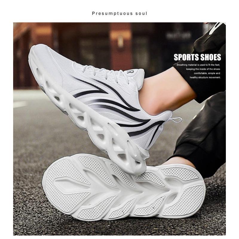 Men's Flame Printed Sneakers Comfortable Running Shoes Outdoor Men Athletic Shoes