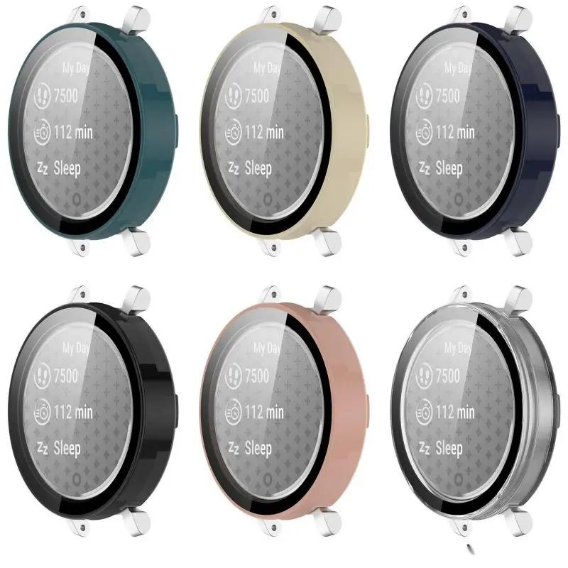 Tempered Glass Case For Garmin Lily 2 Smart Watch Screen Protector For Garmin Lily2 Watch Case Cover Accessories