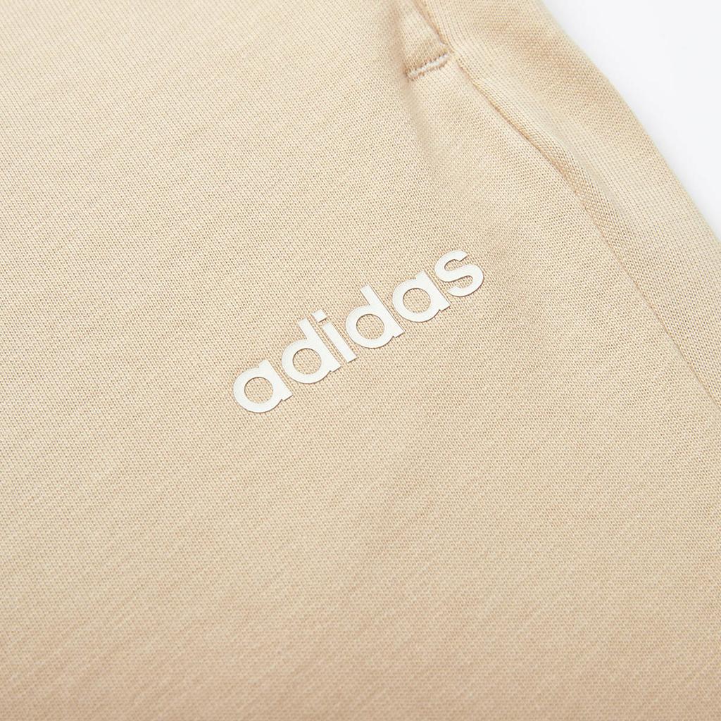 Adidas Solid Color Elastic Mid-Waist Sports Shorts Men Bottoms Light-Brown JP2080