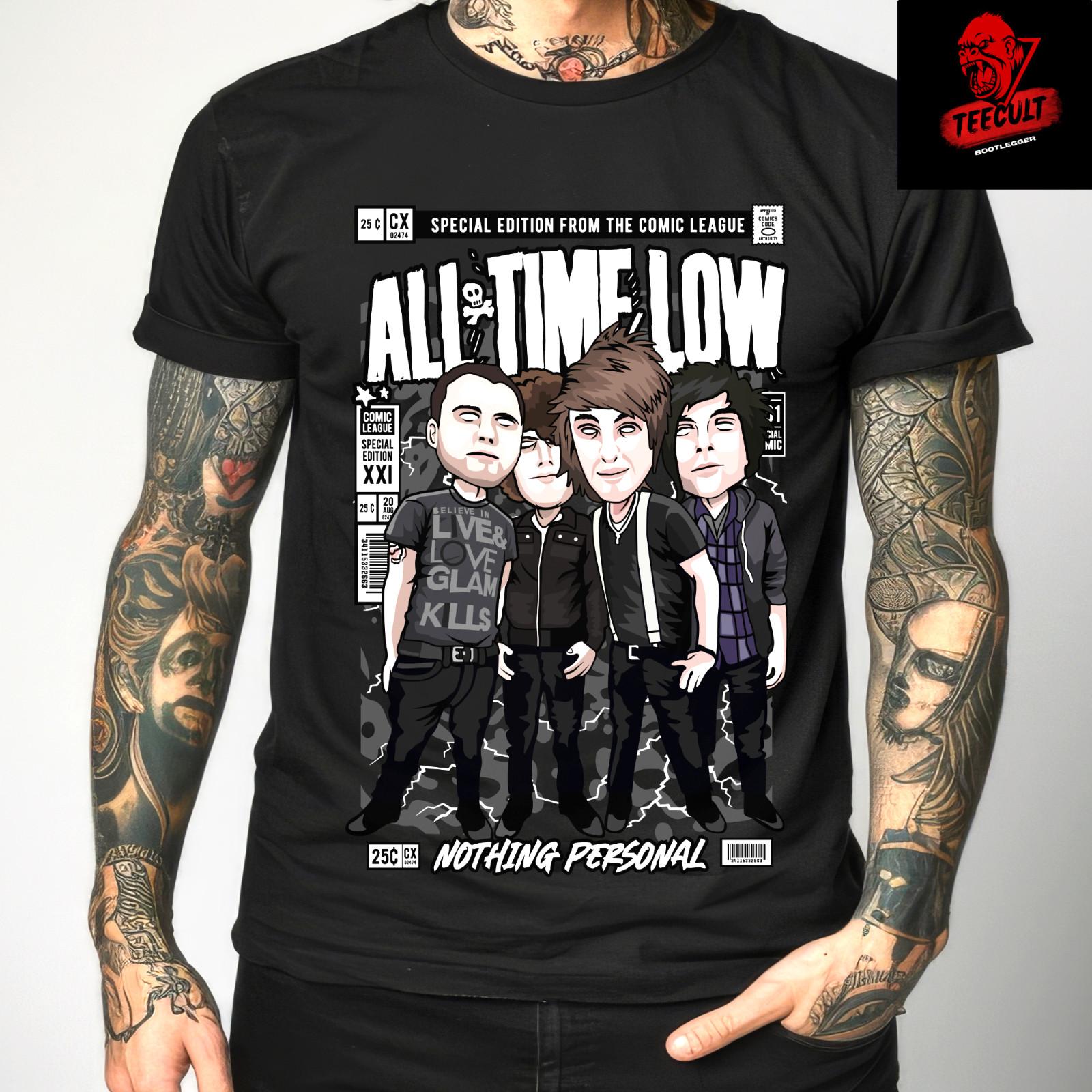 All Time Low Punk Rock Band Tee Unisex Heavy Cotton T-shirt S–3XL XXXL