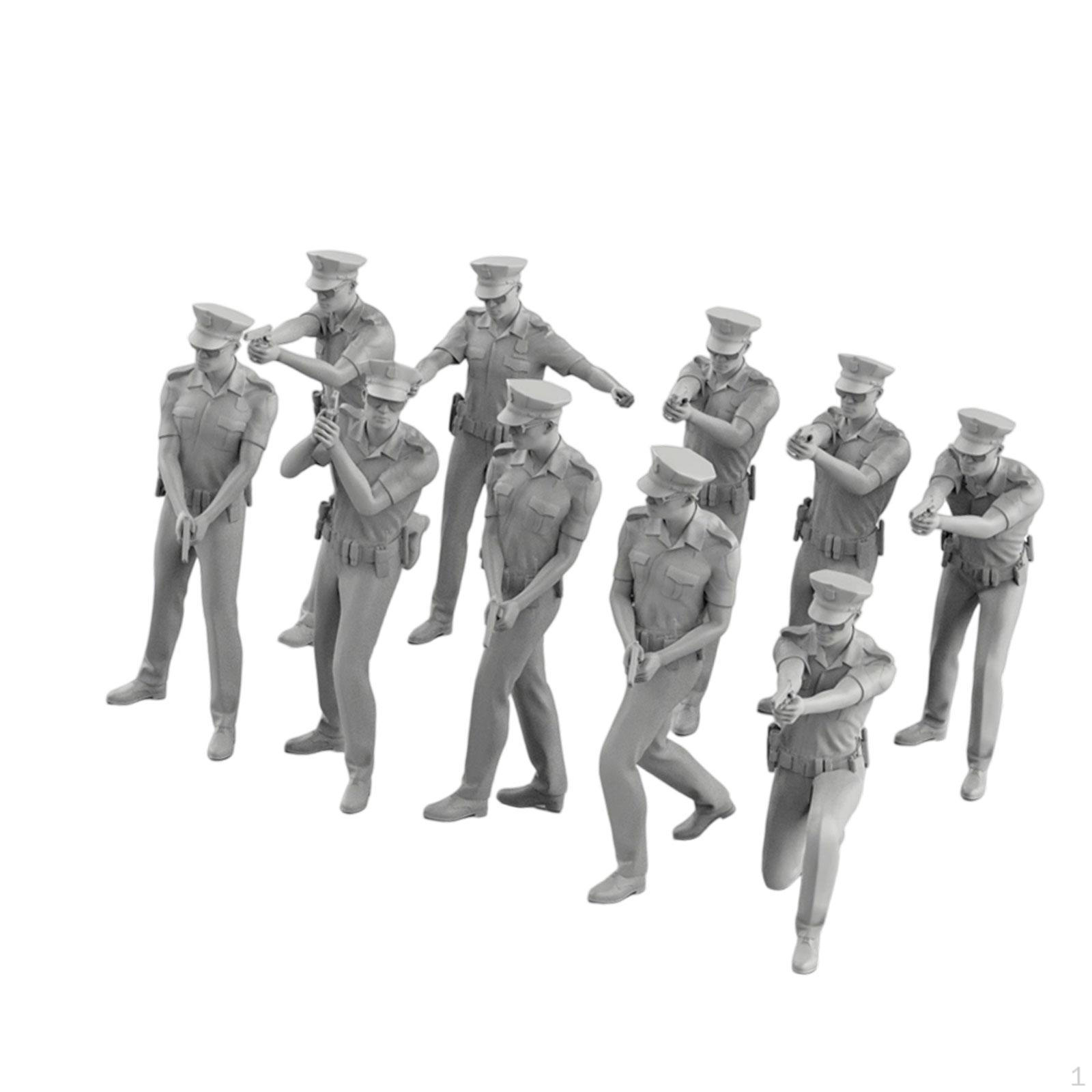 

10 штук Модели Диорама Макет Пейзаж Миниатюрные Люди Фигурки для Микроландшафта Сделай сам 3cm