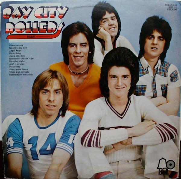 

LP Record BAY CITY ROLLERS - Rollin BELLS244 BELL 1974 UK Rock Used