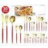 Stainless Steel 30-Piece Tableware Steak Knife, Fork and Spoon 5 Main Pieces Tableware Suit