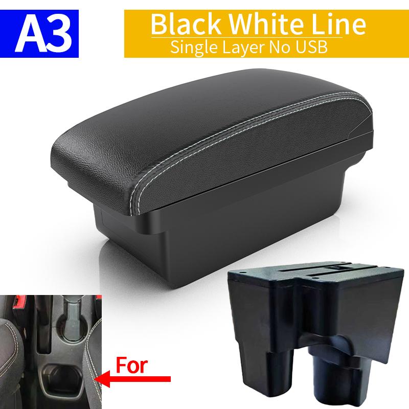 For Chevrolet SPIN car armrest interior modification upgrade double-layer storage box center console with USB car accessories