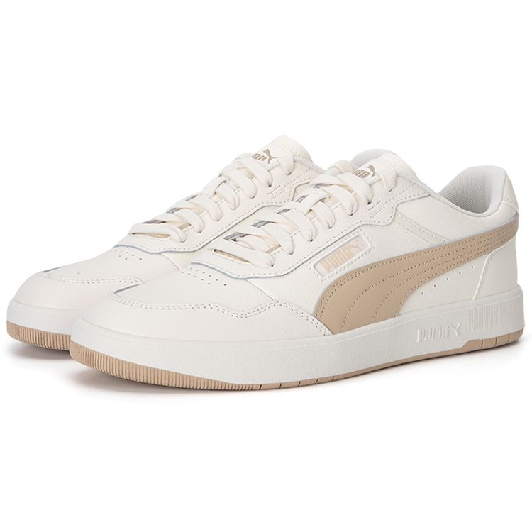 Puma Court Ultra Frosted Ivory Granola Unisex Sneakers Cream 389368-06