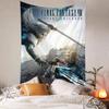 Game FFinalFFantasy Printed Large Wall Tapestry Indian Buddha Wall Decoration Witchcraft Bohemian Hippie Wall Art Decor