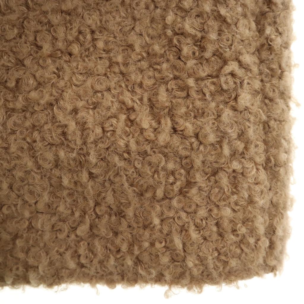 Mila Owen Fake Mouton Duffel coat beige Women Used