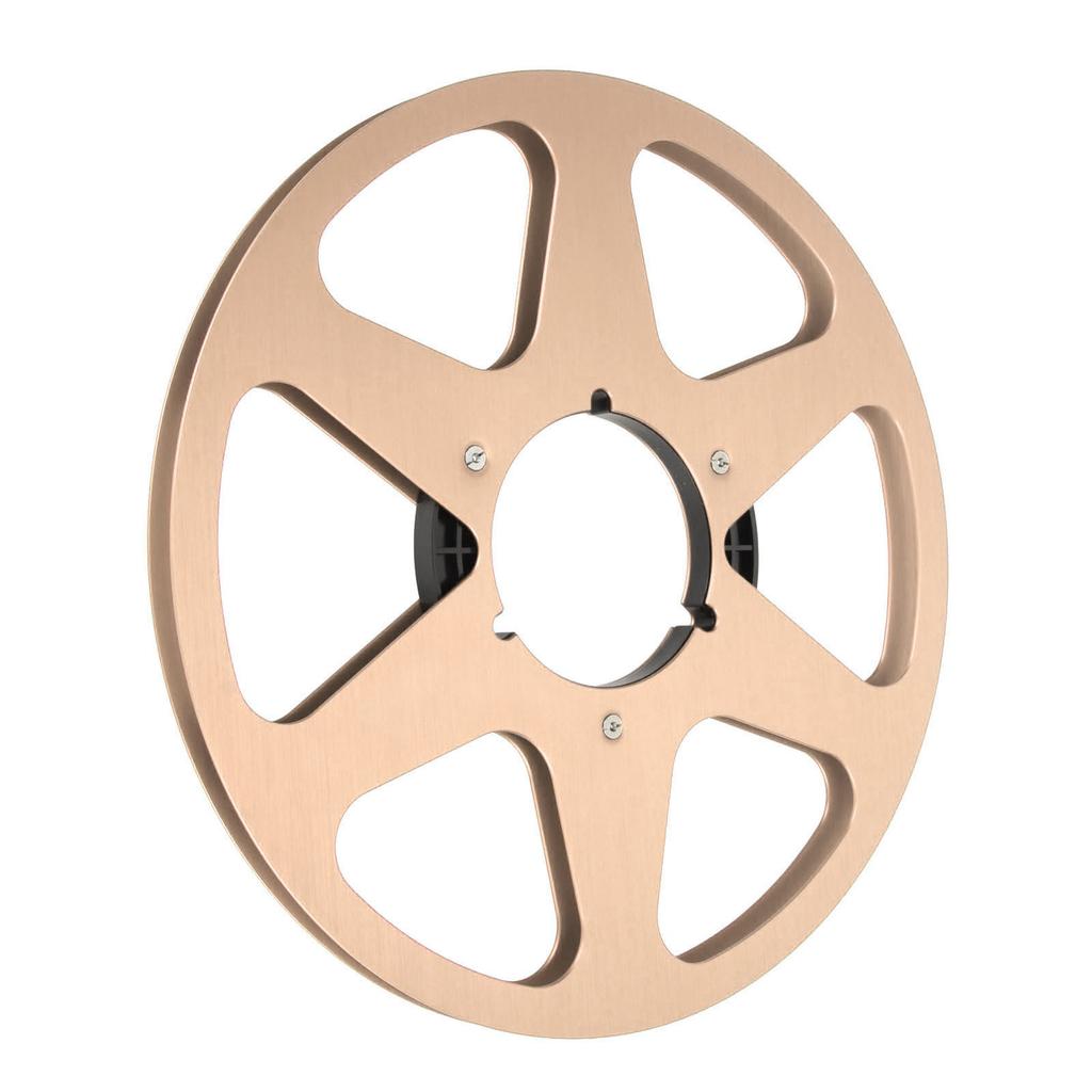 14 10.5 Inch Empty Tape Reel 6 Hole Aluminum Alloy Universal Opening Machine Part Sound Tape