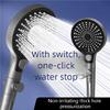 Large Handheld Shower Head Filtered Water Technologys 3 Sprays Pattern Durability Bathroom Upgraded