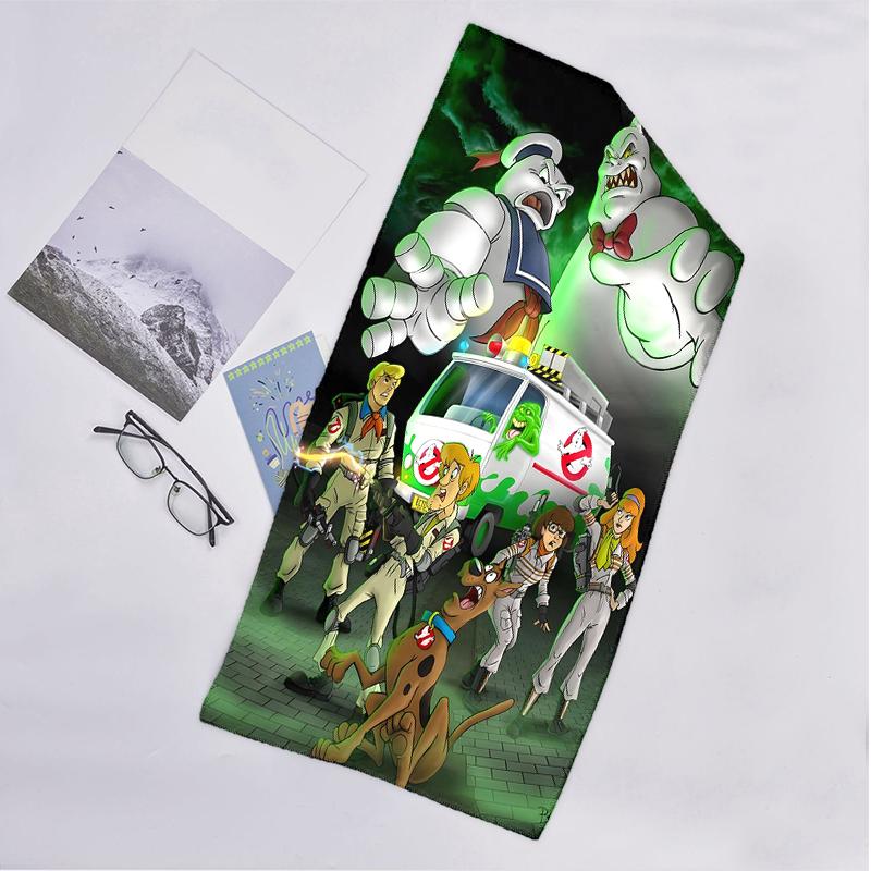 Scooby Doo Fashion Beach Towel: Ideal for Summer Adventures Soft, absorbent and quick drying suitable for swimming and bathing