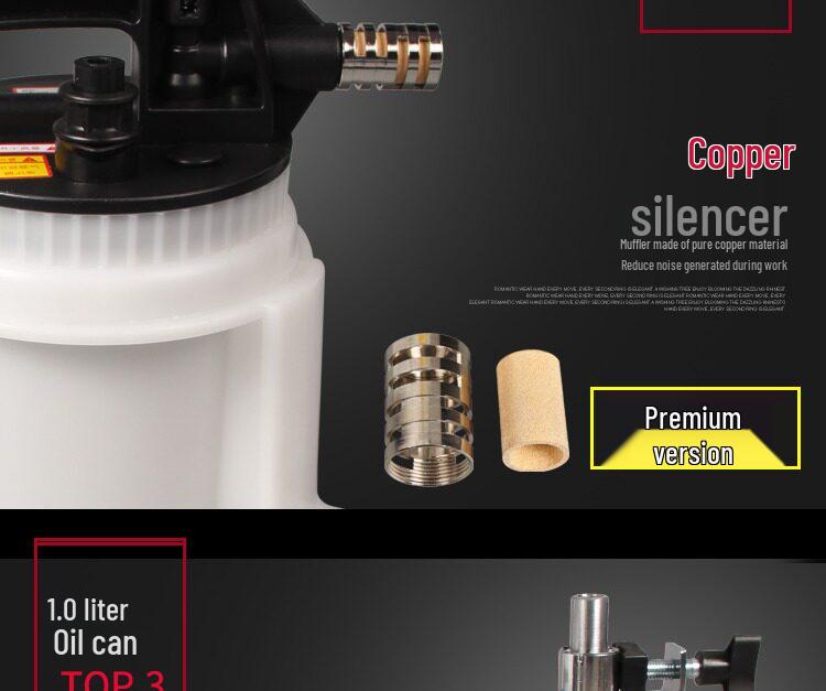 Pneumatic Brake Fluid Replacement and Bleeding Tool