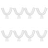 20-2pcs Soft Silicone Tooth Orthodontic Braces Set Mouth Guard Protector Dental Teeth Whitening Trays Retainer Oral Hygiene Care