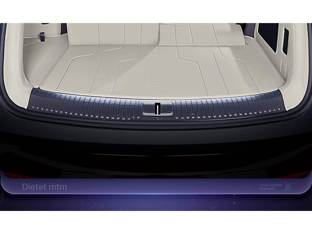 Full Coverage Trunk Mat for 2025 BYD Denza N8L - Interior Car Accessory