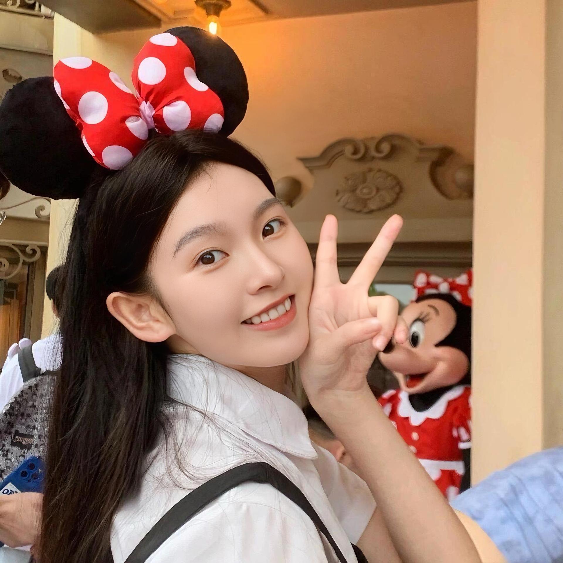 

Mickey Mouse Ears Headband Big Bow Hair Hoop for Kids Adults Cute Party Cosplay Hair Accessories Mickey Headband