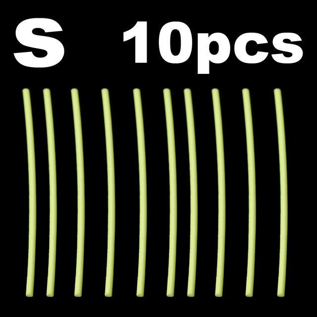 Bimoo 10 bucăți/pachet spumă cilindrică de înaltă densitate cu gaură centrală pentru pescuit flotor stick legare muște instalație bricolaj etc.Dimensiune SML