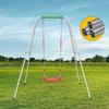 Children's Swing Toys Children's Outdoor Game Toys Garden Swing Durable Kids Hanging Toys with Adjustable Ropes Rainbow Swings