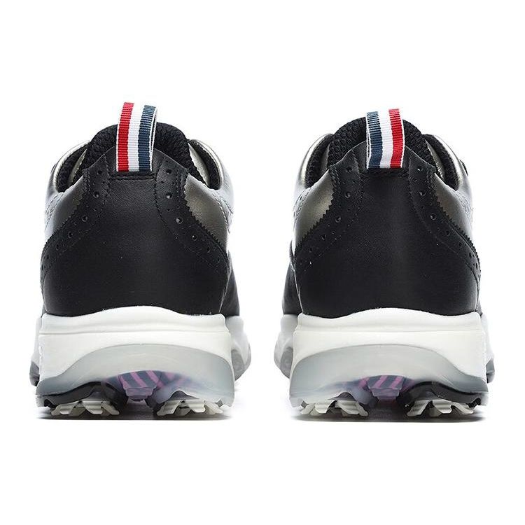 Fila Gf Oxford Spike Golf Shoes Men Sneakers Black Silver A12M241601FBK