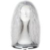 Anime Cosplay Wig - White Witch Black Gray Fluffy Long Curly Hair for Christmas and Easter