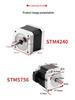 Stepper Motor Driver 425786 Series with Closed-Loop and AC Motor Reducer